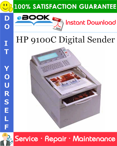 HP 9100C Digital Sender Service Repair Manual