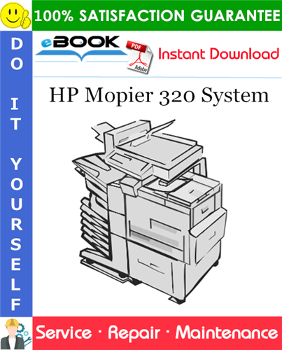 HP Mopier 320 System Service Repair Manual