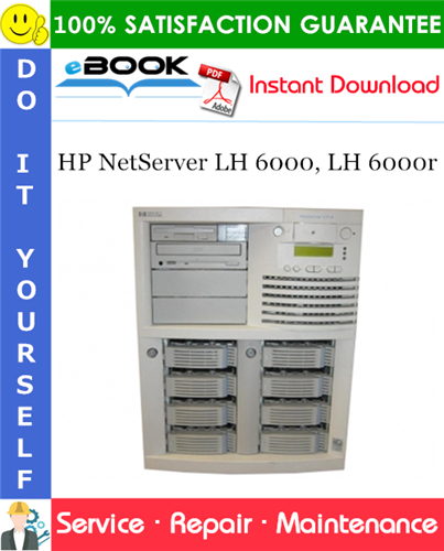 HP NetServer LH 6000, LH 6000r Service Repair Manual