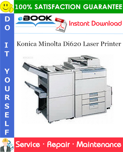 Konica Minolta Di620 Laser Printer Service Repair Manual