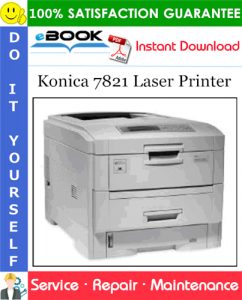 Konica 7821 Laser Printer Service Repair Manual