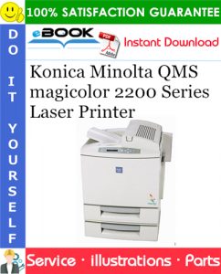 Konica Minolta QMS magicolor 2200 Series Laser Printer Parts Manual