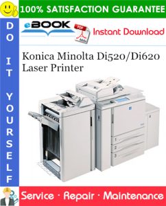 Konica Minolta Di520/Di620 Laser Printer Service Repair Manual