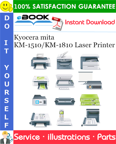 Kyocera mita KM-1510/KM-1810 Laser Printer Parts Manual