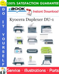 Kyocera Duplexer DU-1 Parts Catalogue Manual