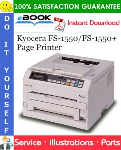 Kyocera FS-1550/FS-1550+ Page Printer Parts Catalogue Manual