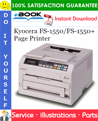 Kyocera FS-1550/FS-1550+ Page Printer Parts Catalogue Manual