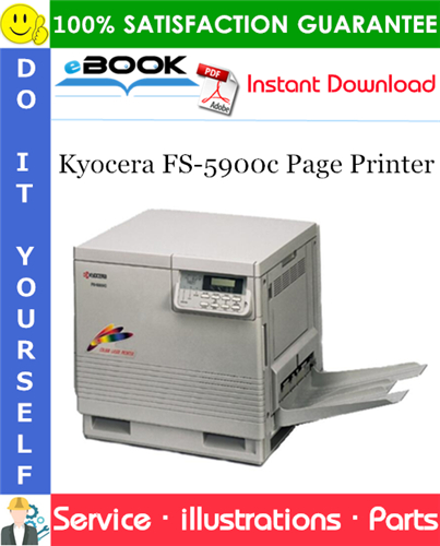 Kyocera FS-5900c Page Printer Parts Catalogue Manual