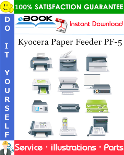 Kyocera Paper Feeder PF-5 Parts Catalogue Manual