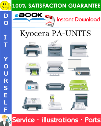Kyocera PA-UNITS Parts Catalogue Manual