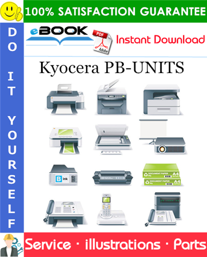 Kyocera PB-UNITS Parts Catalogue Manual