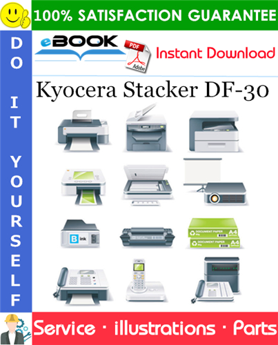 Kyocera Stacker DF-30 Parts Catalogue Manual