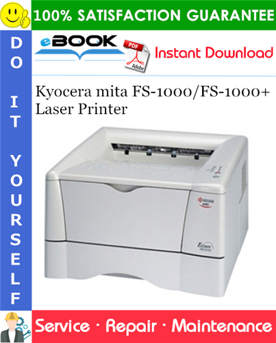 Kyocera mita FS-1000/FS-1000+ Laser Printer Service Repair Manual + Parts Catalog