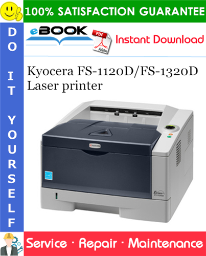 Kyocera FS-1120D/FS-1320D Laser printer Service Repair Manual + Parts Catalog