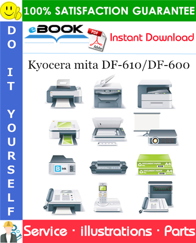 Kyocera mita DF-610/DF-600 Parts Manual
