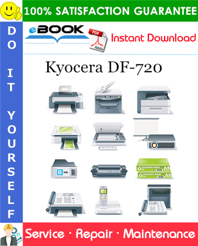 Kyocera DF-720 Service Repair Manual + Parts Catalog