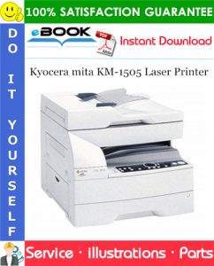 Kyocera mita KM-1505 Laser Printer Parts Manual