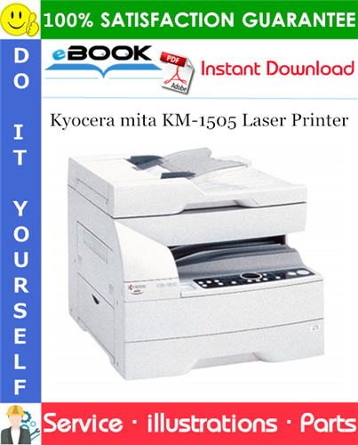 Kyocera mita KM-1505 Laser Printer Parts Manual