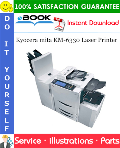 Kyocera mita KM-6330 Laser Printer Parts Manual