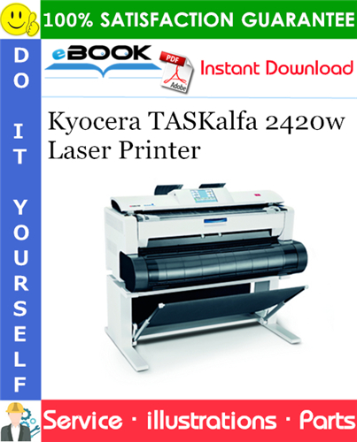 Kyocera TASKalfa 2420w Laser Printer Parts Manual