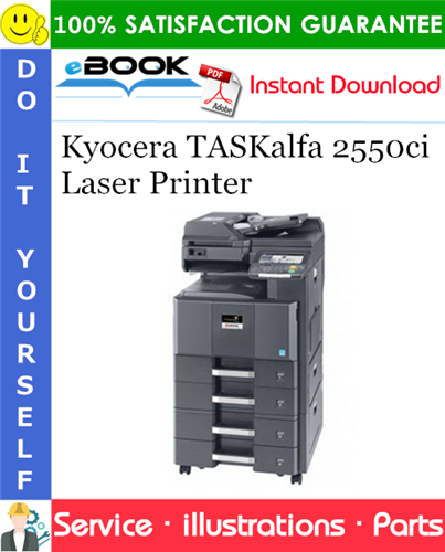 Kyocera TASKalfa 2550ci Laser Printer Parts Manual