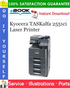 Kyocera TASKalfa 2551ci Laser Printer Parts Manual