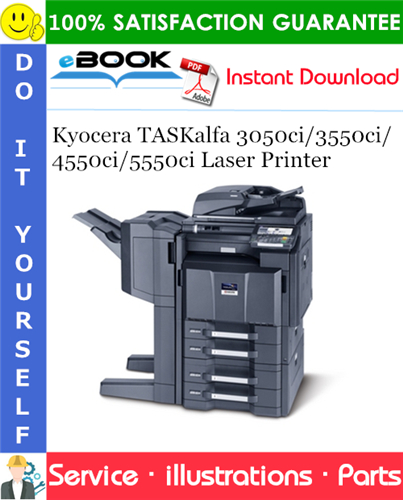 Kyocera TASKalfa 3050ci/3550ci/4550ci/5550ci Laser Printer Parts Manual