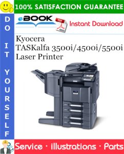 Kyocera TASKalfa 3500i/4500i/5500i Laser Printer Parts Manual