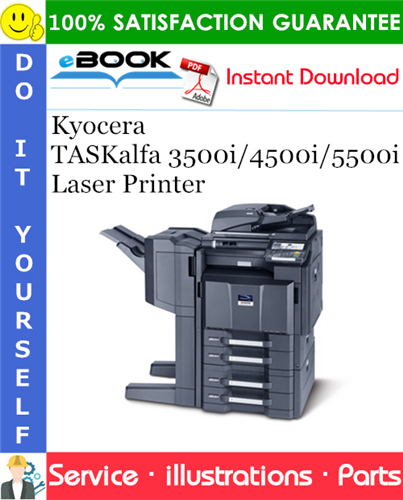 Kyocera TASKalfa 3500i/4500i/5500i Laser Printer Parts Manual
