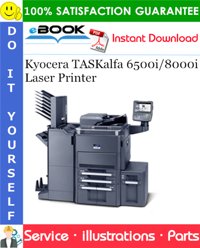 Kyocera TASKalfa 6500i/8000i Laser Printer Parts Manual
