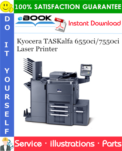Kyocera TASKalfa 6550ci/7550ci Laser Printer Parts Manual