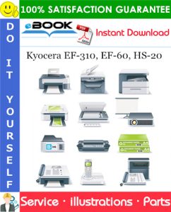 Kyocera EF-310, EF-60, HS-20 Parts Manual