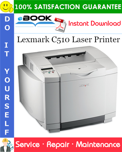 Lexmark C510 Laser Printer Service Repair Manual