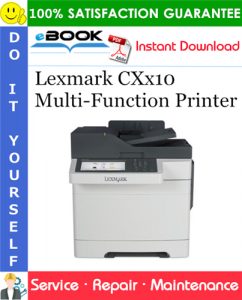 Lexmark CXx10 Multi-Function Printer Service Repair Manual