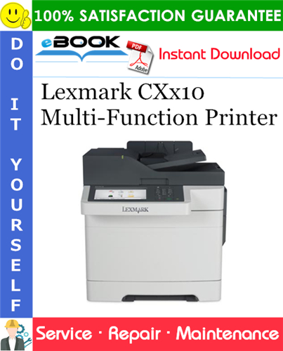 Lexmark CXx10 Multi-Function Printer Service Repair Manual