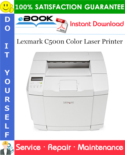 Lexmark C500n Color Laser Printer Service Repair Manual