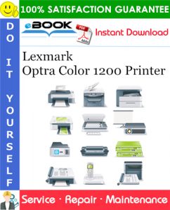 Lexmark Optra Color 1200 Printer Service Repair Manual