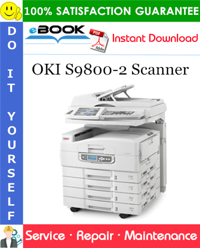 OKI S9800-2 Scanner Service Repair Manual