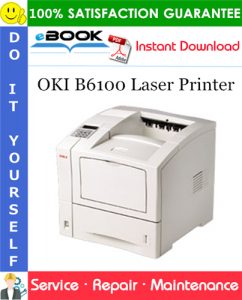OKI B6100 Laser Printer Service Repair Manual