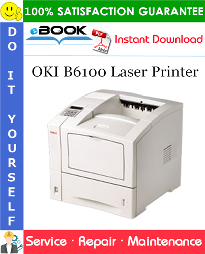 OKI B6100 Laser Printer Service Repair Manual