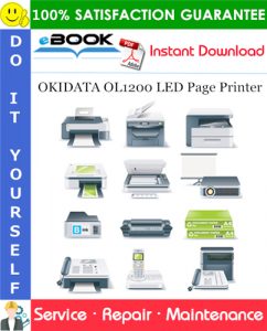 OKIDATA OL1200 LED Page Printer Service Repair Manual