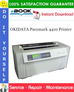 OKIDATA Pacemark 4410 Printer Service Repair Manual