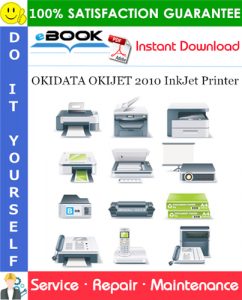 OKIDATA OKIJET 2010 InkJet Printer Service Repair Manual