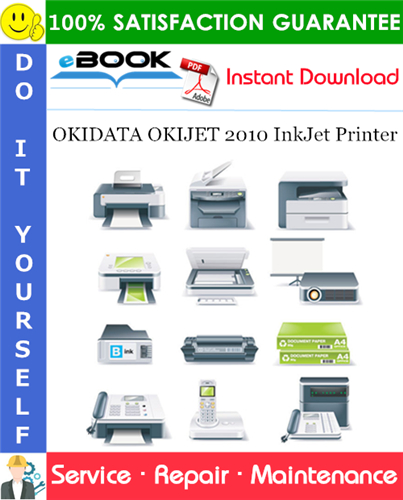 OKIDATA OKIJET 2010 InkJet Printer Service Repair Manual