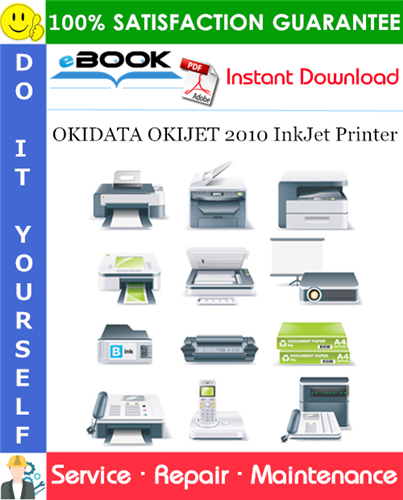 OKIDATA OKIJET 2010 InkJet Printer Service Repair Manual
