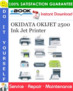 OKIDATA OKIJET 2500 Ink Jet Printer Service Repair Manual