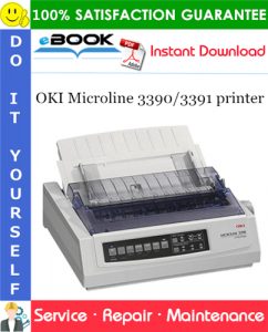 OKI Microline 3390/3391 printer Service Repair Manual