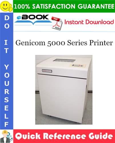 Genicom 5000 Series Printer Quick Reference Guide