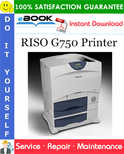 RISO G750 Printer Service Repair Manual