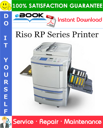 Riso RP Series Printer Service Repair Manual